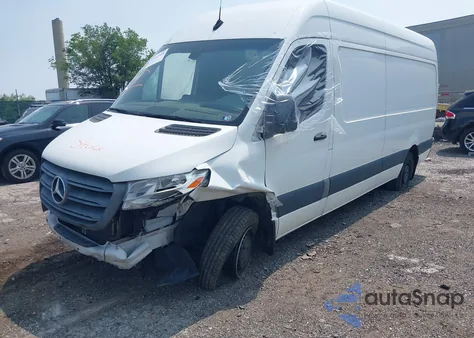 2020 Mercedes-Benz Sprinter 2500 High Roof V6 from USA, damaged, VIN W1Y4ECHY8LT034376
